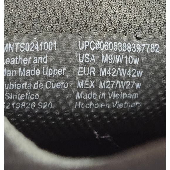 TredSafe Black Slip Resistant 9Men/10Women Work Shoe Leather - Picture 6 of 6